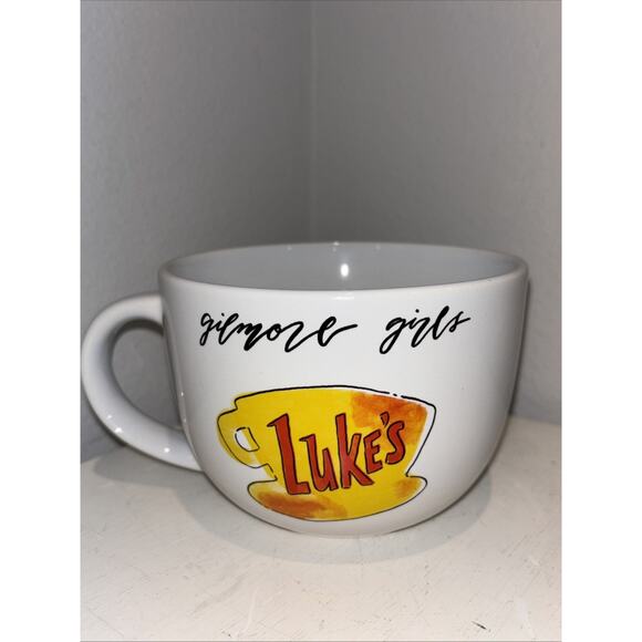 Gilmore Girls Luke's Diner Ceramic Coffee Soup Mug 24oz NEW - Picture 2 of 3